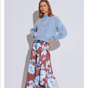 ISO - C/MEO Stuck On You blue sweater